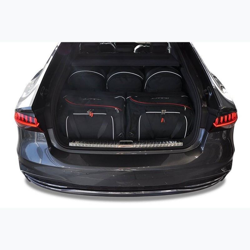 Zestaw toreb do bagażnika KJUST Audi A7 2017+ 5 szt. czarny 16