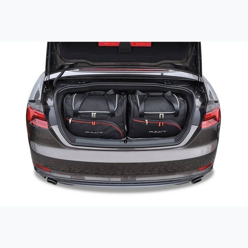 Zestaw toreb do bagażnika KJUST Audi A5 Cabrio 2017-2018 4 szt. czarny 13