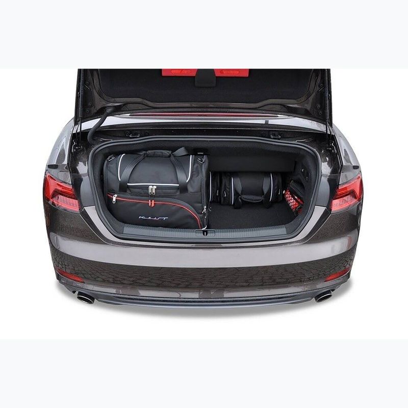 Zestaw toreb do bagażnika KJUST Audi A5 Cabrio 2017-2018 4 szt. czarny 14