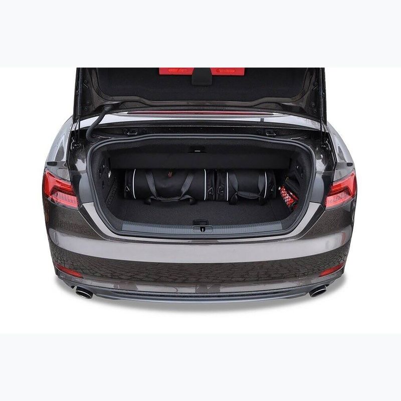 Zestaw toreb do bagażnika KJUST Audi A5 Cabrio 2017-2018 4 szt. czarny 15