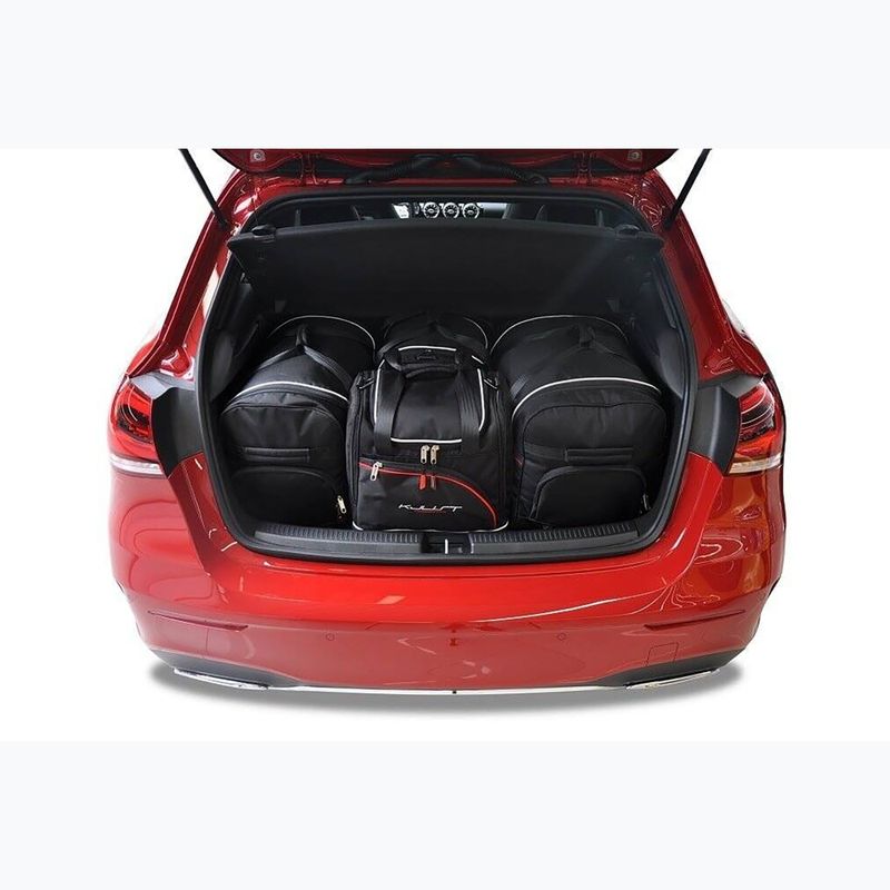 Zestaw toreb do bagażnika KJUST Mercedes-Benz A Hatchback 2018+ 4 szt. czarny 10