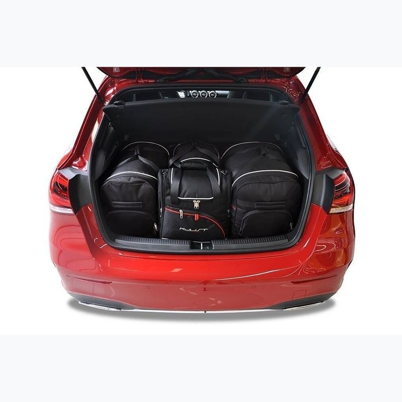 Zestaw toreb do bagażnika KJUST Mercedes-Benz A Hatchback 2018+ 4 szt. czarny 12