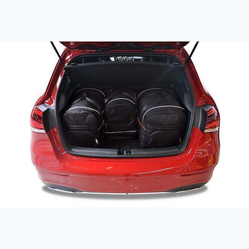 Zestaw toreb do bagażnika KJUST Mercedes-Benz A Hatchback 2018+ 4 szt. czarny 13