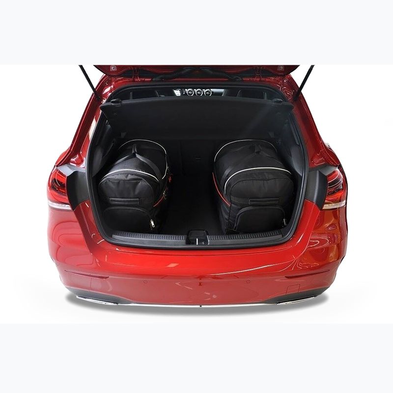 Zestaw toreb do bagażnika KJUST Mercedes-Benz A Hatchback 2018+ 4 szt. czarny 14