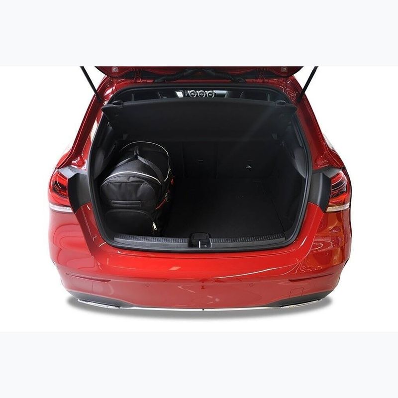 Zestaw toreb do bagażnika KJUST Mercedes-Benz A Hatchback 2018+ 4 szt. czarny 15