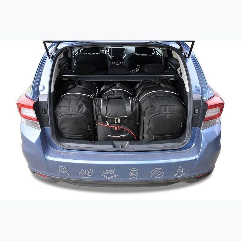 Zestaw toreb do bagażnika KJUST Subaru Impreza 2017+ 4 szt. czarny 13