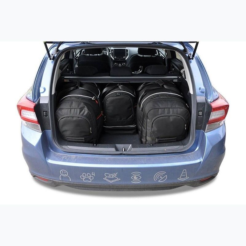 Zestaw toreb do bagażnika KJUST Subaru Impreza 2017+ 4 szt. czarny 14