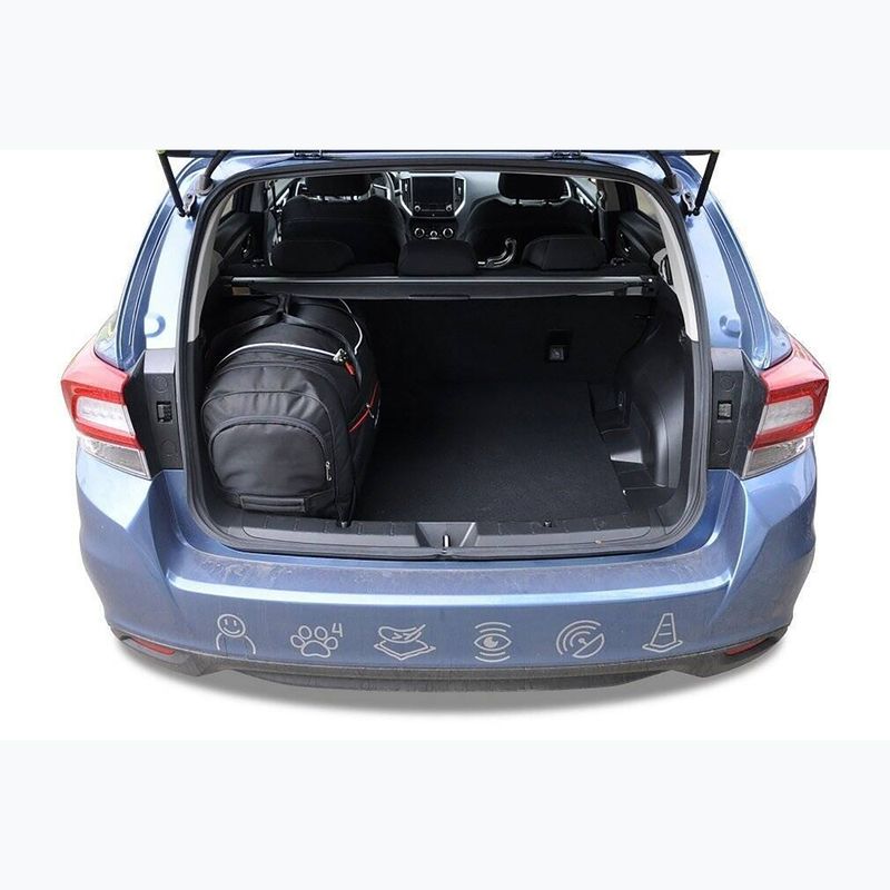 Zestaw toreb do bagażnika KJUST Subaru Impreza 2017+ 4 szt. czarny 16
