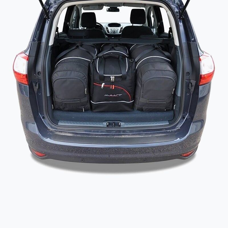 Zestaw toreb do bagażnika KJUST Ford Grand C-Max 2010-2015 4 szt. czarny 14