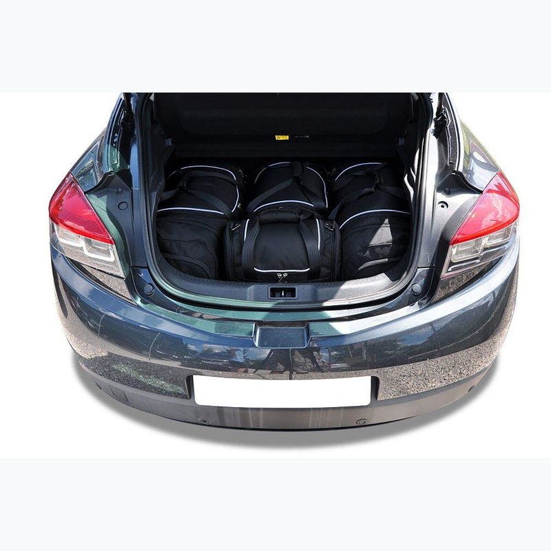 Zestaw toreb do bagażnika KJUST Renault Megane Coupe 2008+2016 4 szt. czarny 10