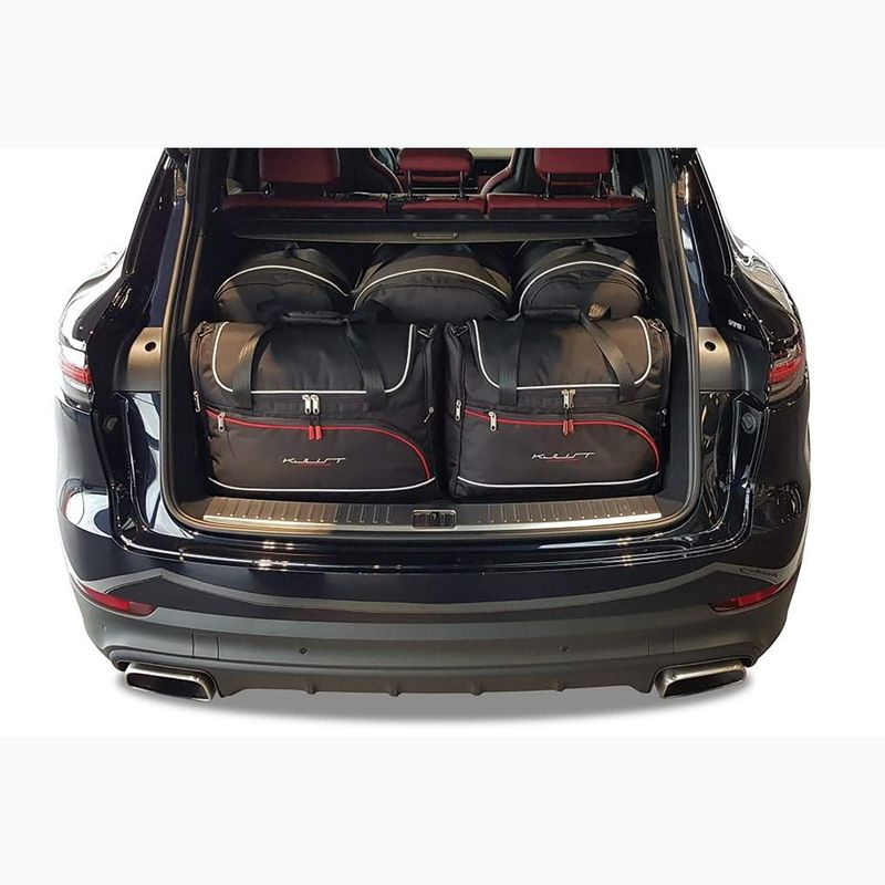 Zestaw toreb do bagażnika KJUST Porsche Cayenne 2017+ 5 szt. czarny 14