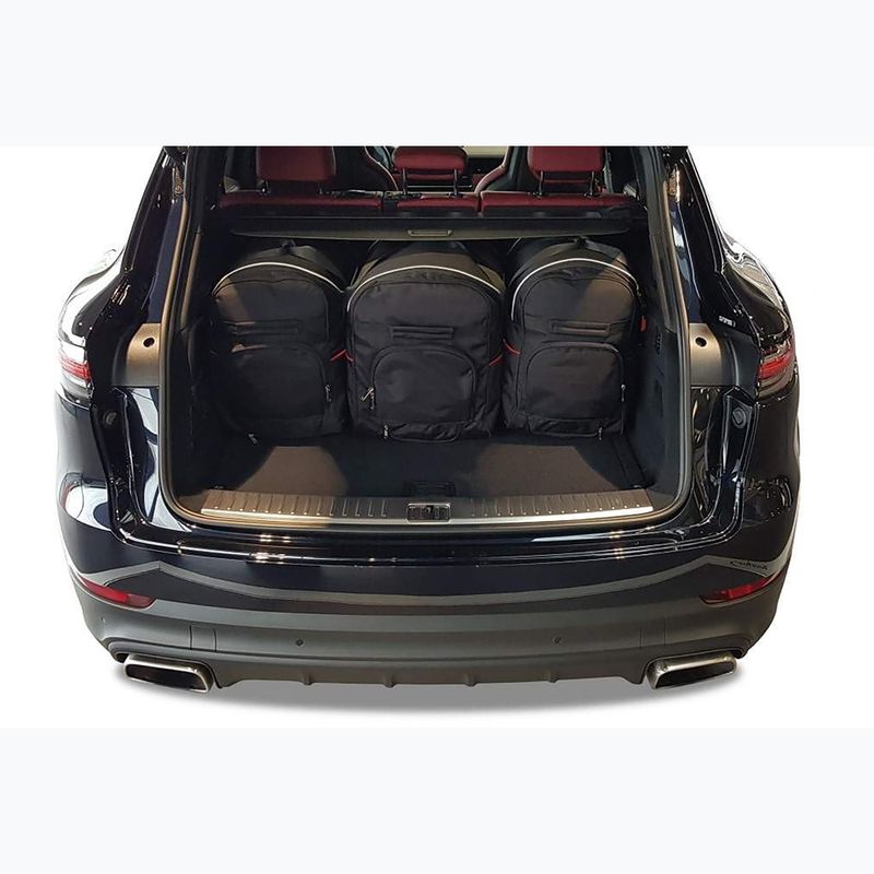 Zestaw toreb do bagażnika KJUST Porsche Cayenne 2017+ 5 szt. czarny 15