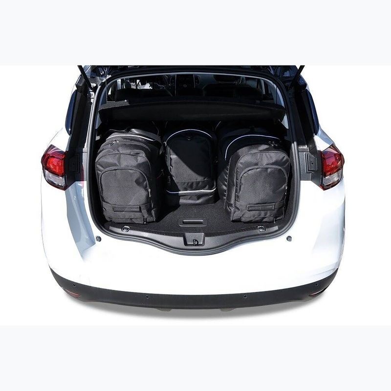 Zestaw toreb do bagażnika KJUST Renault Scenic 2015-2019 4 szt. czarny 13