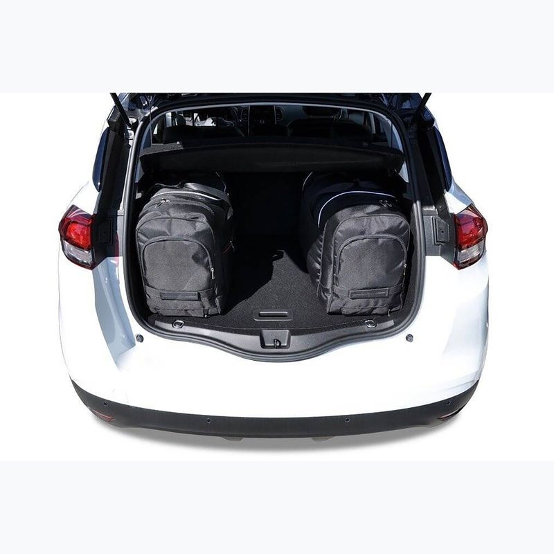 Zestaw toreb do bagażnika KJUST Renault Scenic 2015-2019 4 szt. czarny 14