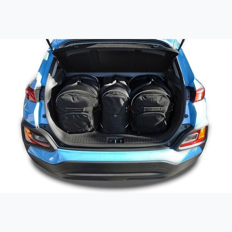 Zestaw toreb do bagażnika KJUST Hyundai Kona 2017-2022 3 szt. czarny 15