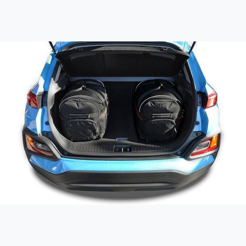 Zestaw toreb do bagażnika KJUST Hyundai Kona 2017-2022 3 szt. czarny 16