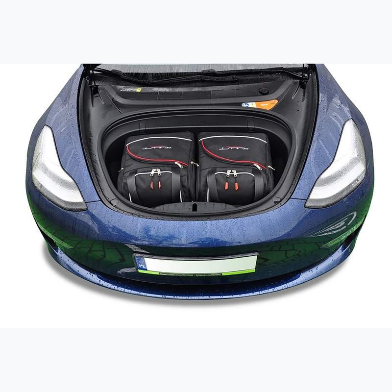 Zestaw toreb do bagażnika KJUST Tesla Model 3 2017-2020 7 szt. czarny 16