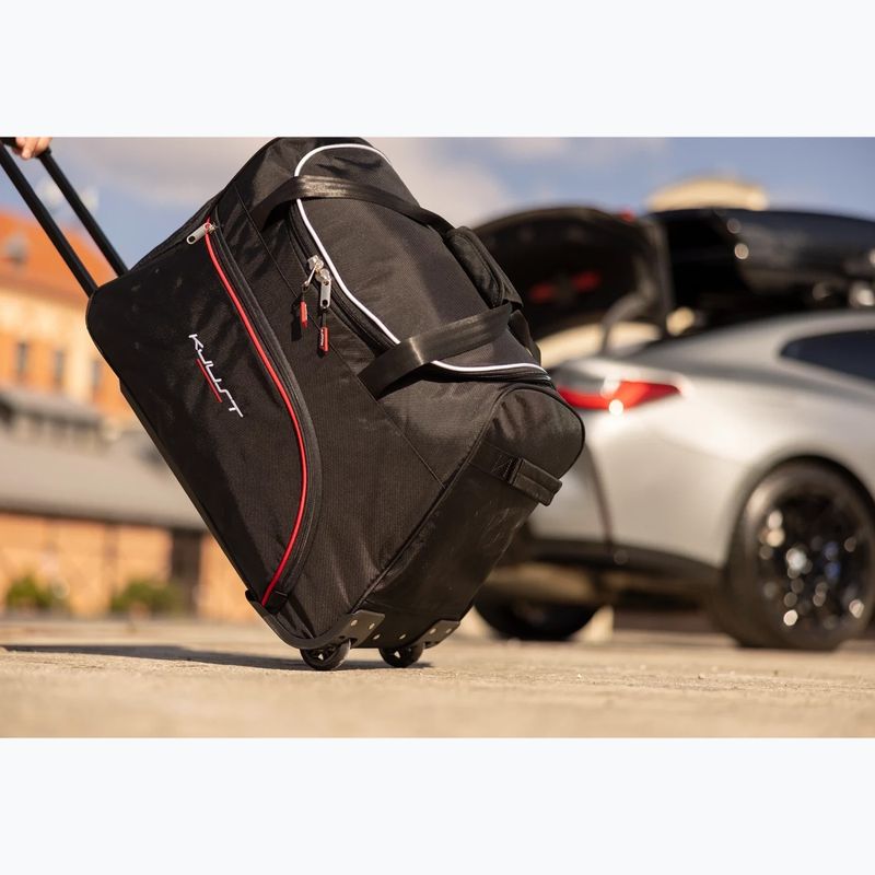 Zestaw toreb do bagażnika KJUST Peugeot 5008 2017+ 4 szt. czarny 15