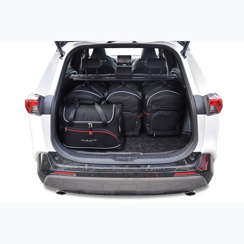 Zestaw toreb do bagażnika KJUST Toyota Rav4 2018+ 5 szt. czarny 17