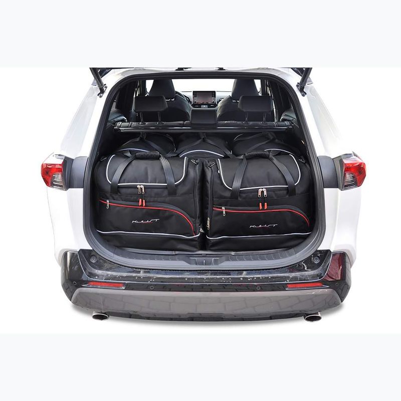Zestaw toreb do bagażnika KJUST Toyota Rav4 2018+ 5 szt. czarny 13