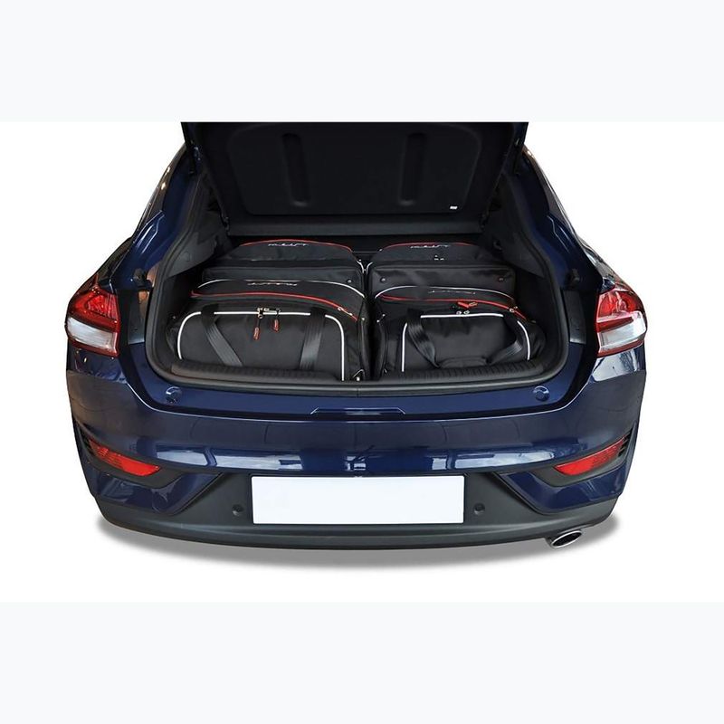Zestaw toreb do bagażnika KJUST Hyundai I30 Fastback 2017+ 4 szt. czarny 13