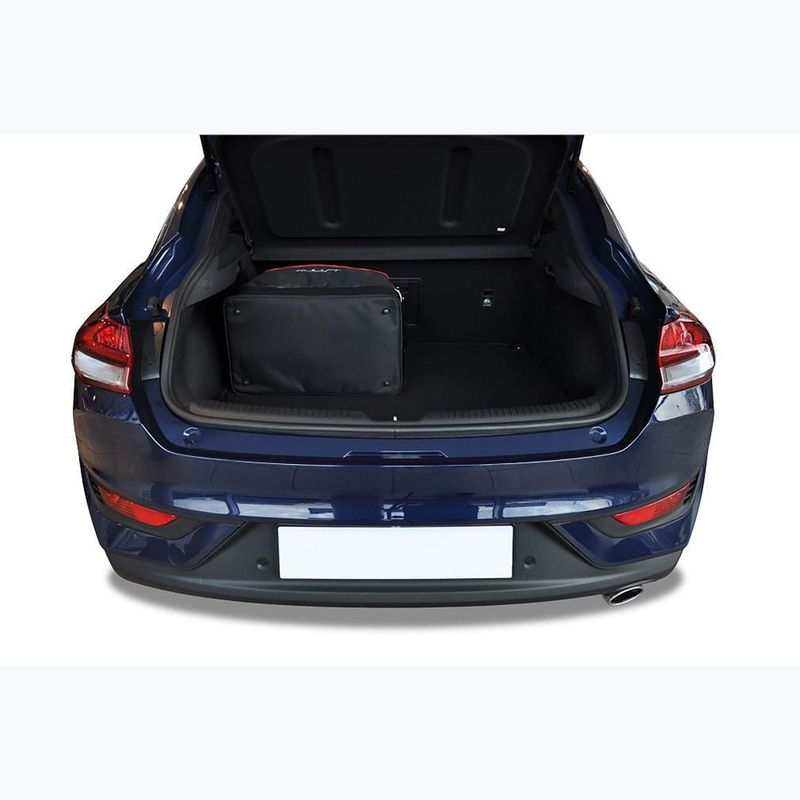 Zestaw toreb do bagażnika KJUST Hyundai I30 Fastback 2017+ 4 szt. czarny 16