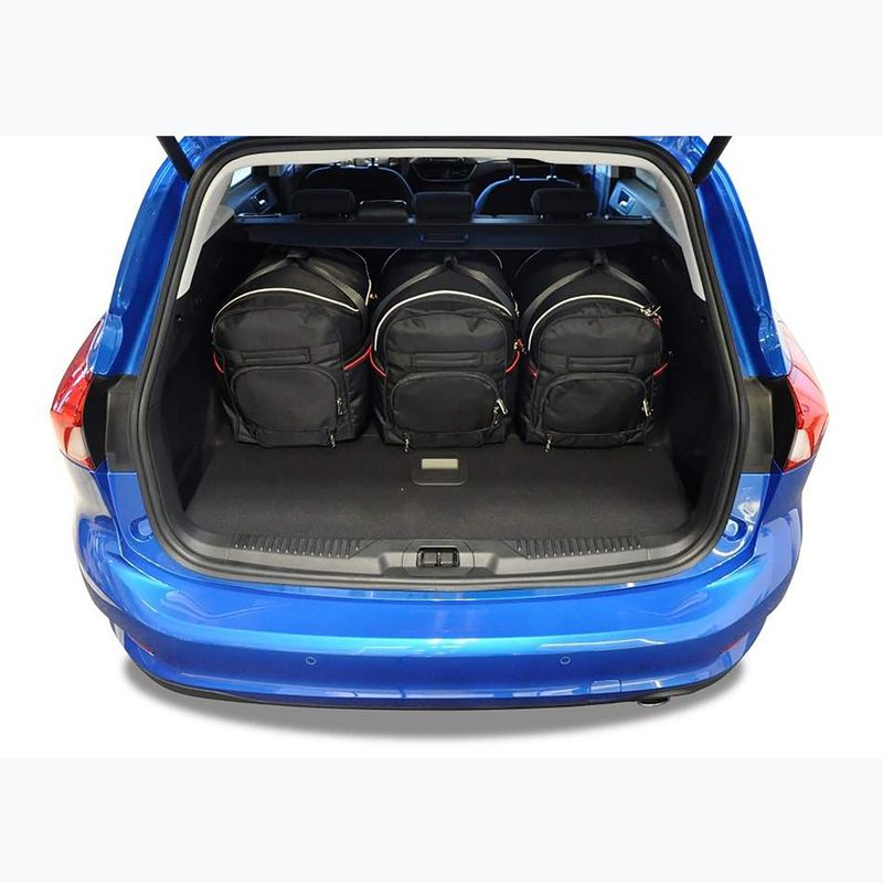 Zestaw toreb do bagażnika KJUST Ford Focus Kombi 2018+ 5 szt. czarny 16