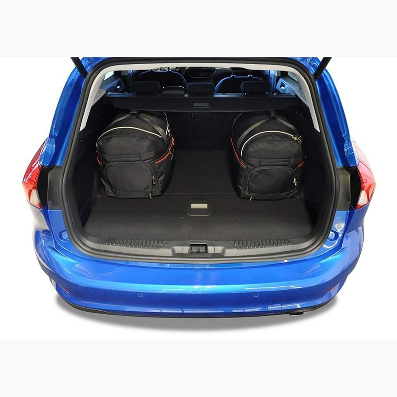 Zestaw toreb do bagażnika KJUST Ford Focus Kombi 2018+ 5 szt. czarny 17