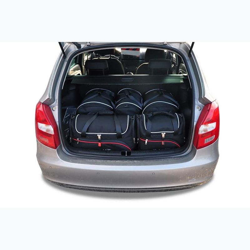 Zestaw toreb do bagażnika KJUST Skoda Fabia Combi 2007-2014 5 szt. czarny 12
