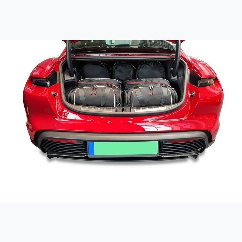 Zestaw toreb do bagażnika KJUST Porsche Taycan 2019+ 5 szt. czarny 11