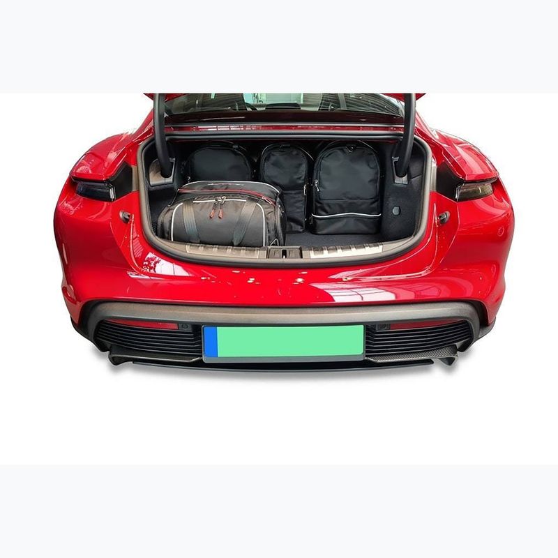 Zestaw toreb do bagażnika KJUST Porsche Taycan 2019+ 5 szt. czarny 12