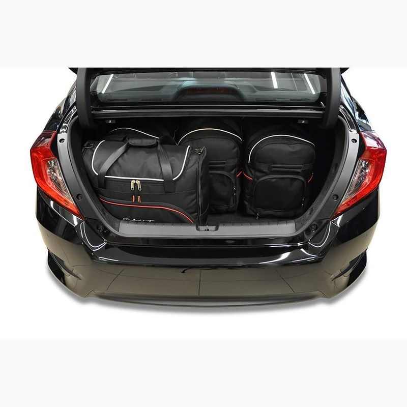 Zestaw toreb do bagażnika KJUST Honda Civic Limousine 2017-2021 5 szt. czarny 13
