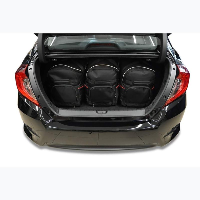 Zestaw toreb do bagażnika KJUST Honda Civic Limousine 2017-2021 5 szt. czarny 14