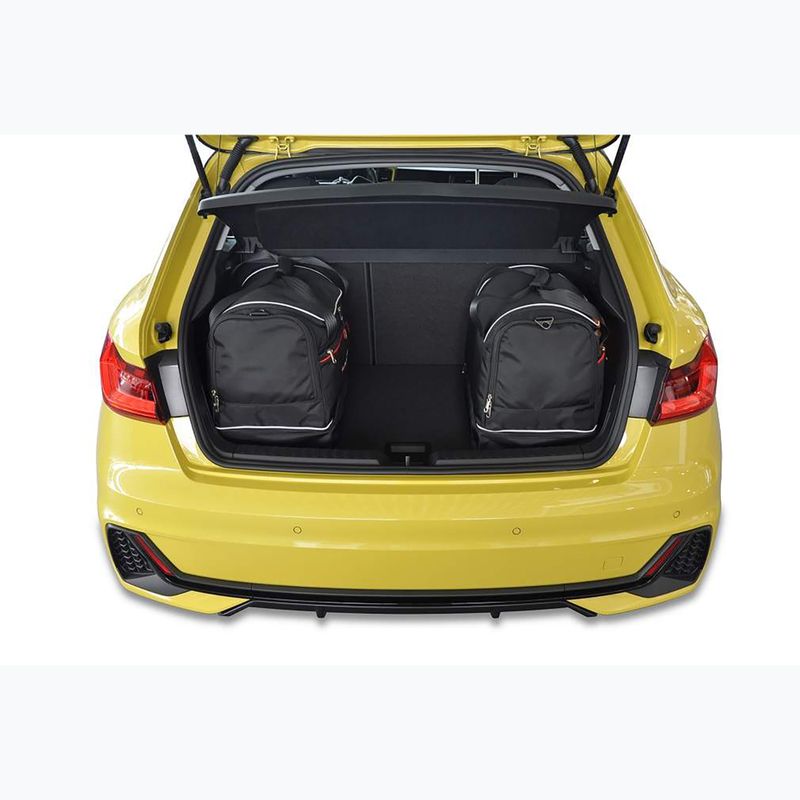 Zestaw toreb do bagażnika KJUST Audi A1 2018+ 3 szt. czarny 14