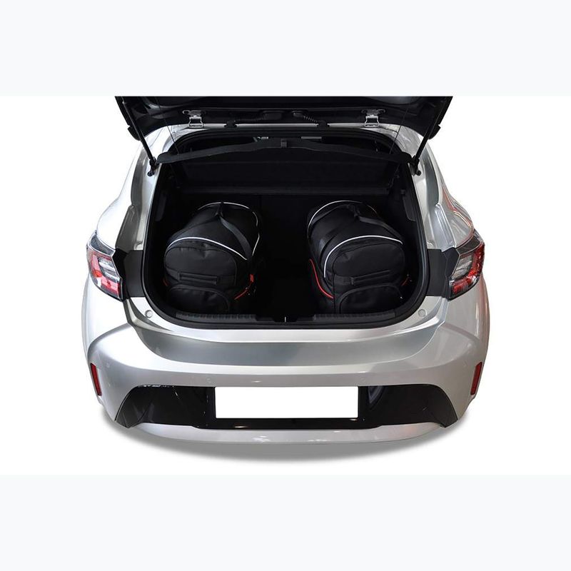 Zestaw toreb do bagażnika KJUST Toyota Corolla Hatchback 2019+ 3 szt. czarny 15