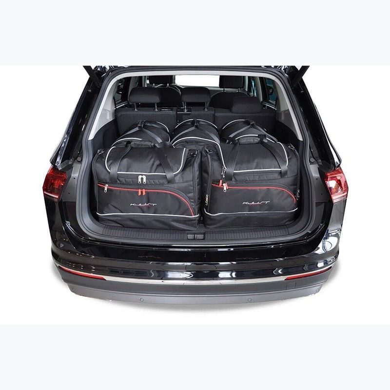 Zestaw toreb do bagażnika KJUST Volkswagen Tiguan Allspace 2017+ 5 szt. czarny 14