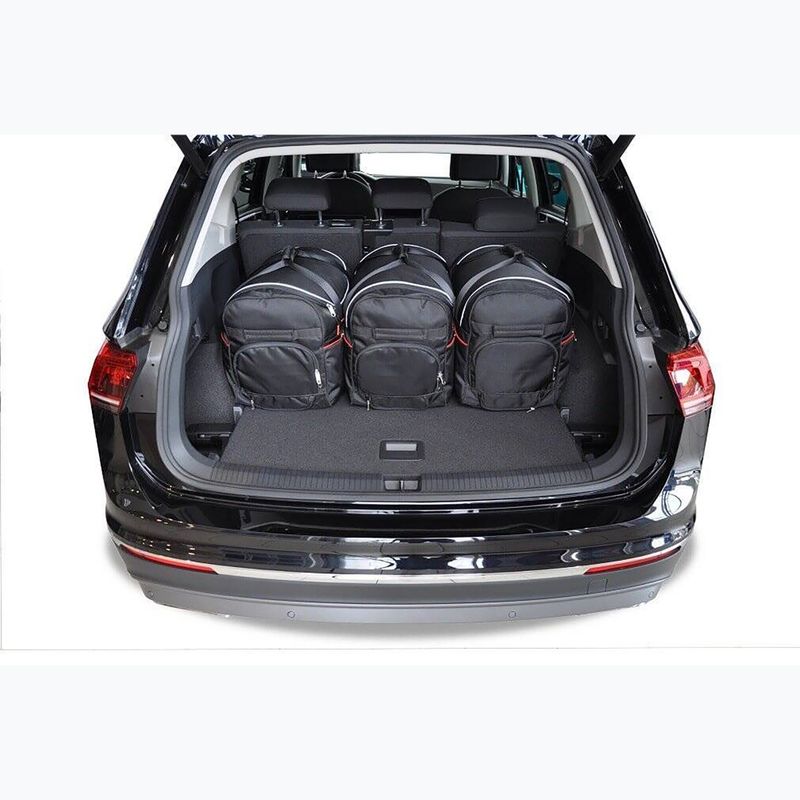 Zestaw toreb do bagażnika KJUST Volkswagen Tiguan Allspace 2017+ 5 szt. czarny 16