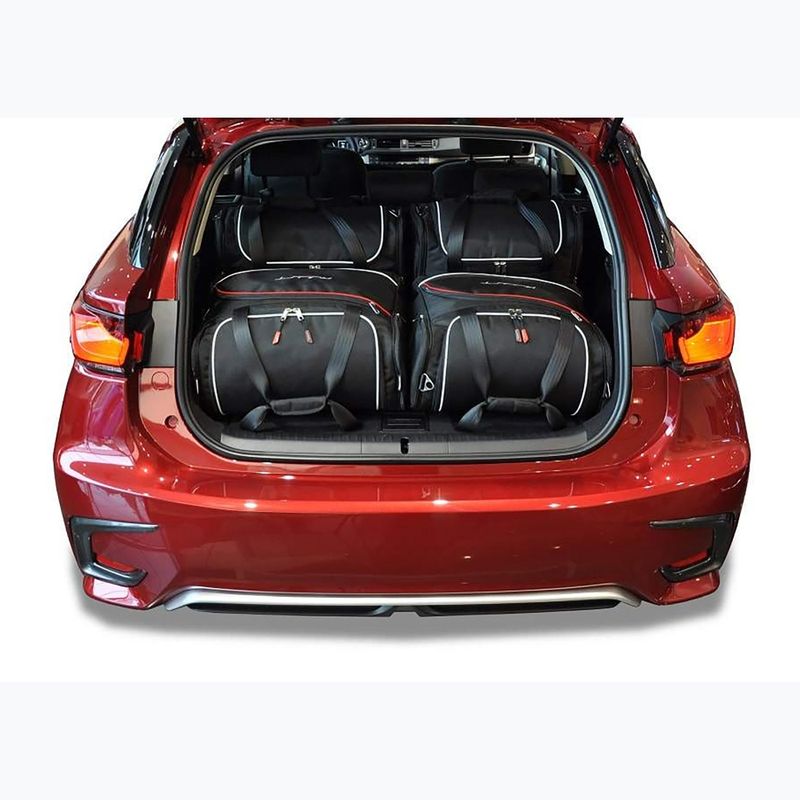 Zestaw toreb do bagażnika KJUST Lexus Ct 2010-2021 4 szt. czarny 12