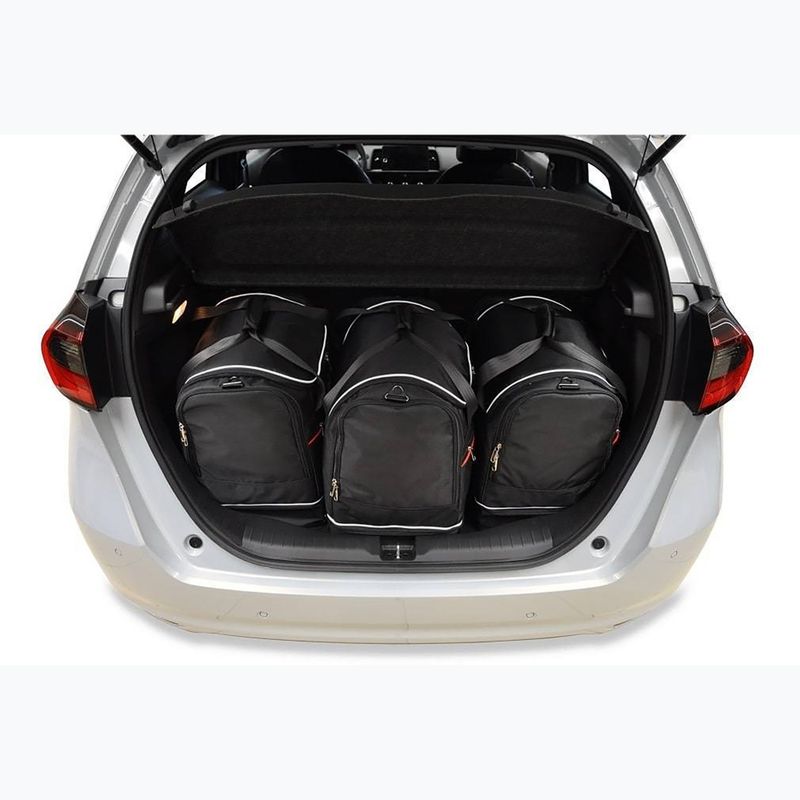 Zestaw toreb do bagażnika KJUST Honda Jazz Hev 2020+ 3 szt. czarny 10