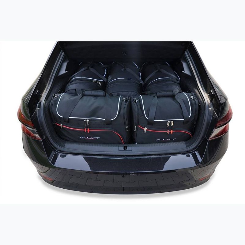 Zestaw toreb do bagażnika KJUST Skoda Superb Iv Liftback Plug-In Hybrid 2019+ 5 szt. czarny 11