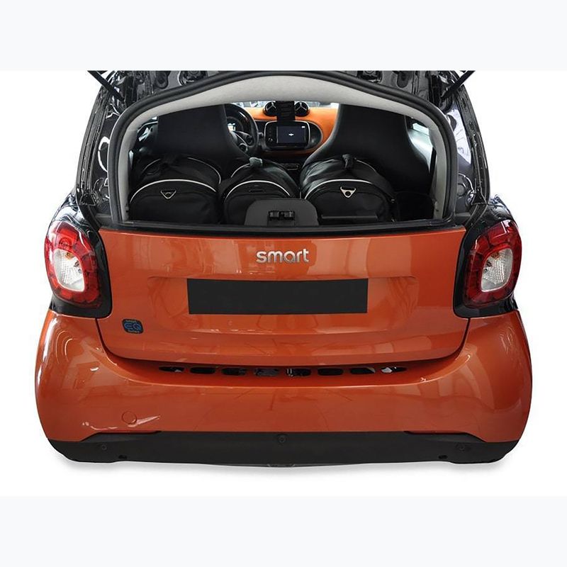 Zestaw toreb do bagażnika KJUST Smart Fortwo Coupe Ev 2020+ 3 szt. czarny 17