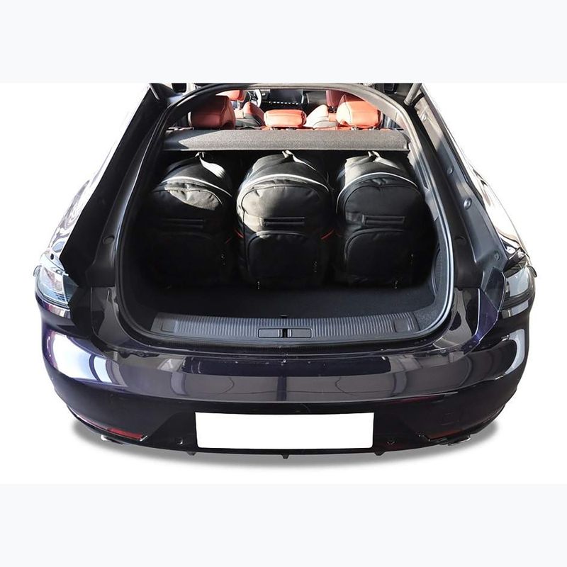 Zestaw toreb do bagażnika KJUST Peugeot 508 Hybrid Phev 2019+ 5 szt. czarny 15