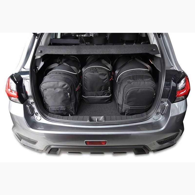 Zestaw toreb do bagażnika KJUST Mitsubishi Asx 2010-2021 4 szt. czarny 6