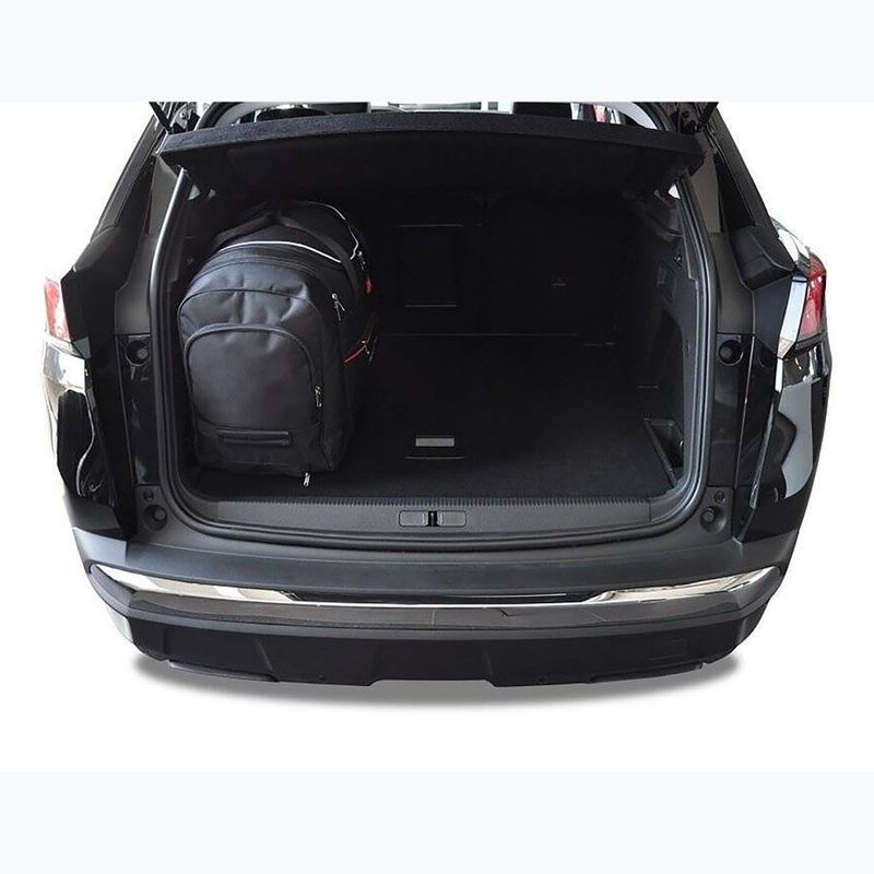 Zestaw toreb do bagażnika KJUST Peugeot 3008 Hybrid Phev 2019+ 4 szt. czarny 16