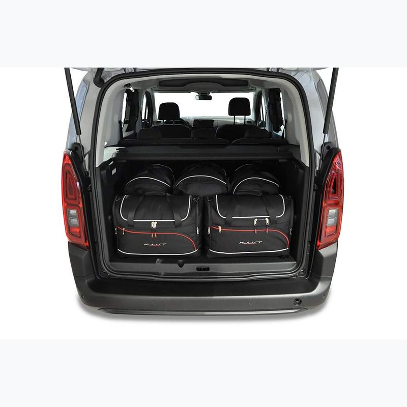 Zestaw toreb do bagażnika KJUST Citroen Berlingo M 2018+ 5 szt. czarny 12