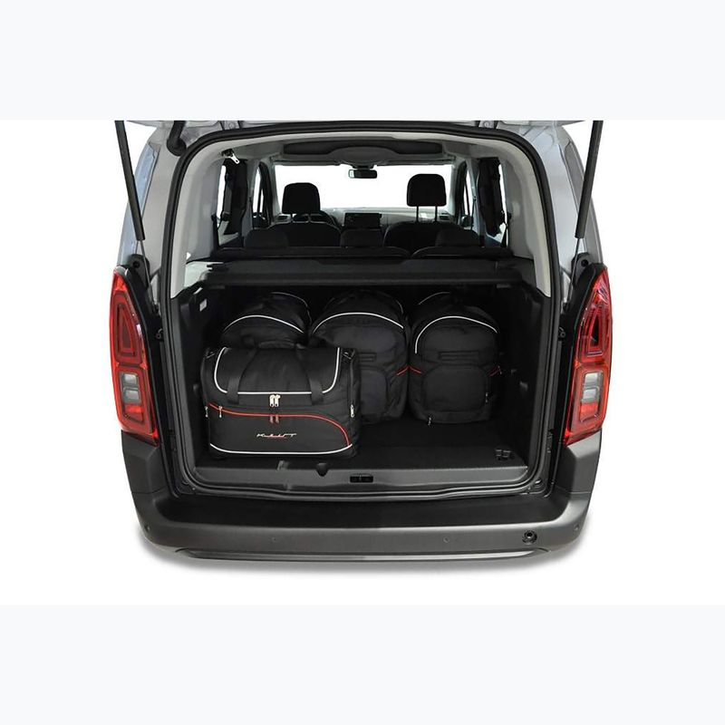 Zestaw toreb do bagażnika KJUST Citroen Berlingo M 2018+ 5 szt. czarny 13