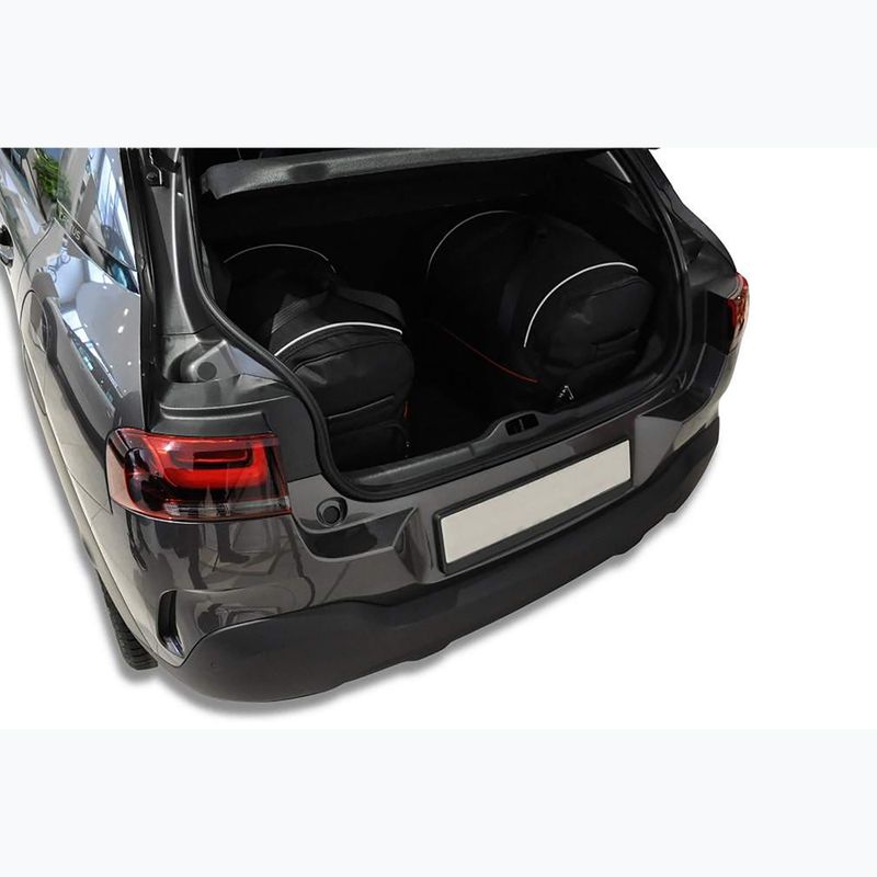 Zestaw toreb do bagażnika KJUST Citroen C4 Cactus 2017-2021 3 szt. czarny 15
