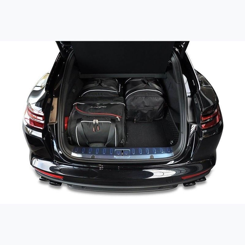 Zestaw toreb do bagażnika KJUST Porsche Panamera St 2017+ 4 szt. czarny 13