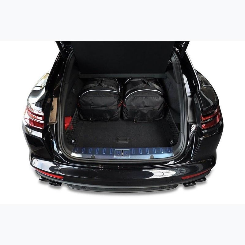 Zestaw toreb do bagażnika KJUST Porsche Panamera St 2017+ 4 szt. czarny 14