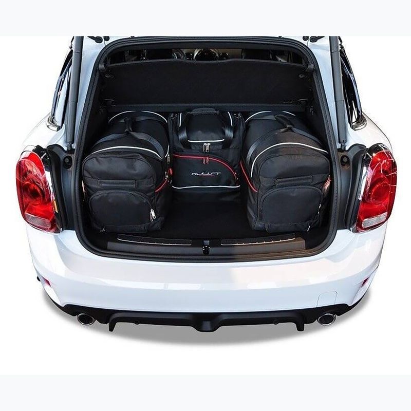 Zestaw toreb do bagażnika KJUST Mini Countryman Plug-In Hybrid 2017-2023 4 szt. czarny 13